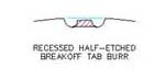 Recessed-Half-Etched-Tab Recessed-Half-Etched-Tab